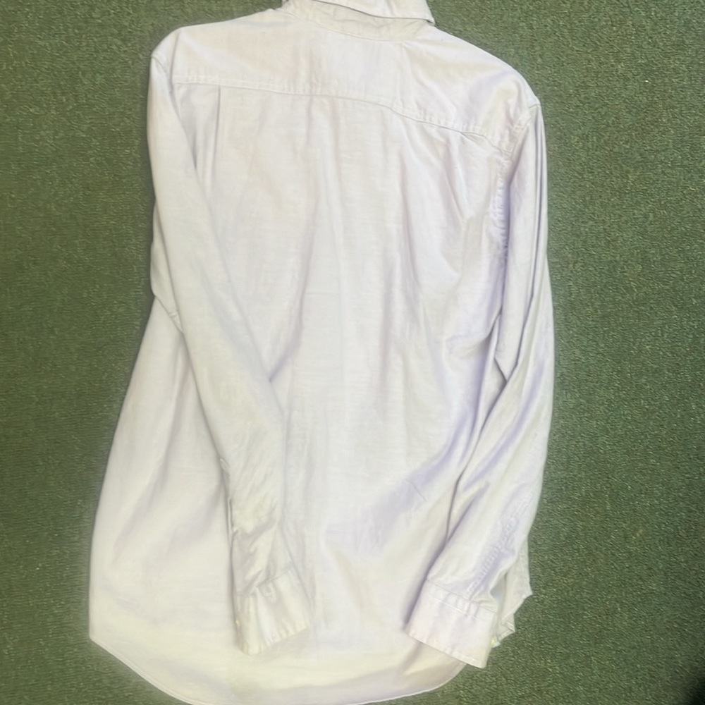 Lavender Button Down Women’s Medium - image 2
